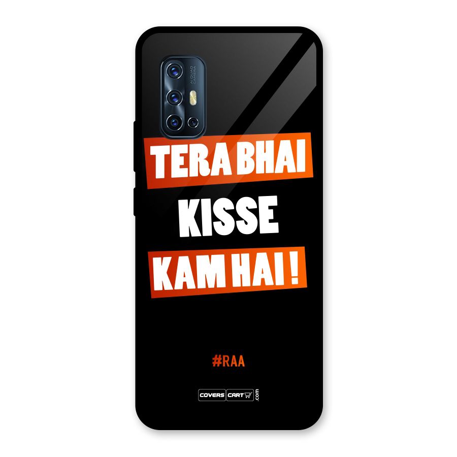 Tera Bhai Raftaar Glass Back Case for Vivo V17