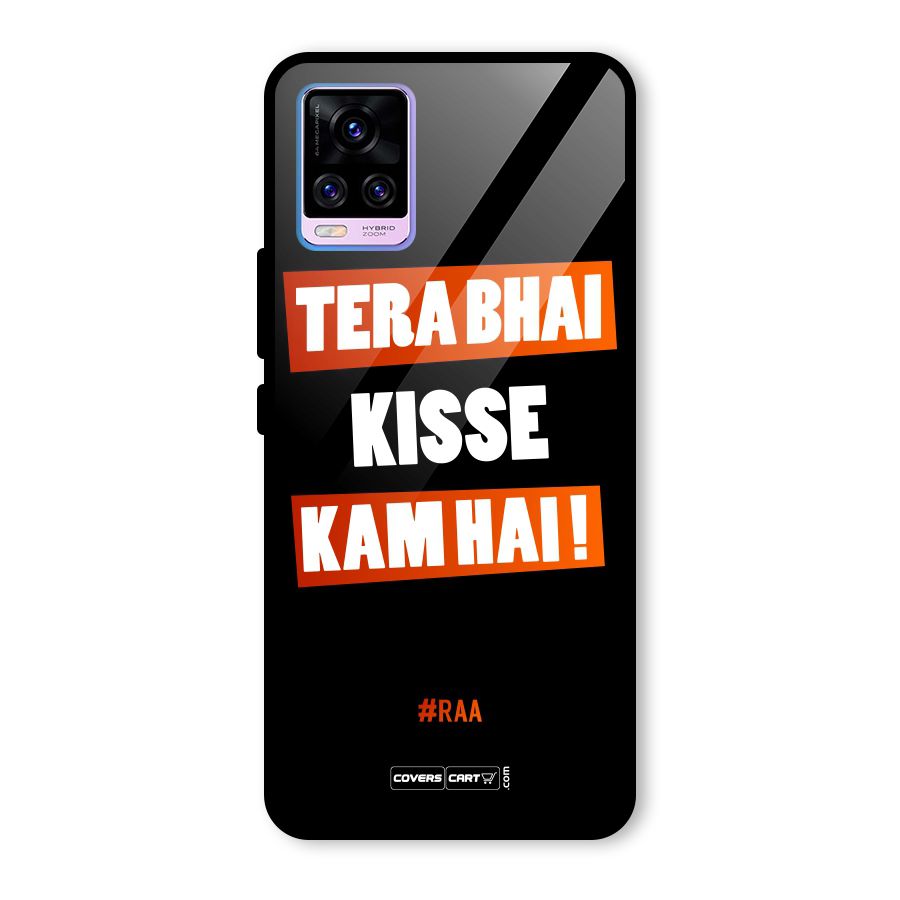 Tera Bhai Raftaar Glass Back Case for Vivo V20 Pro