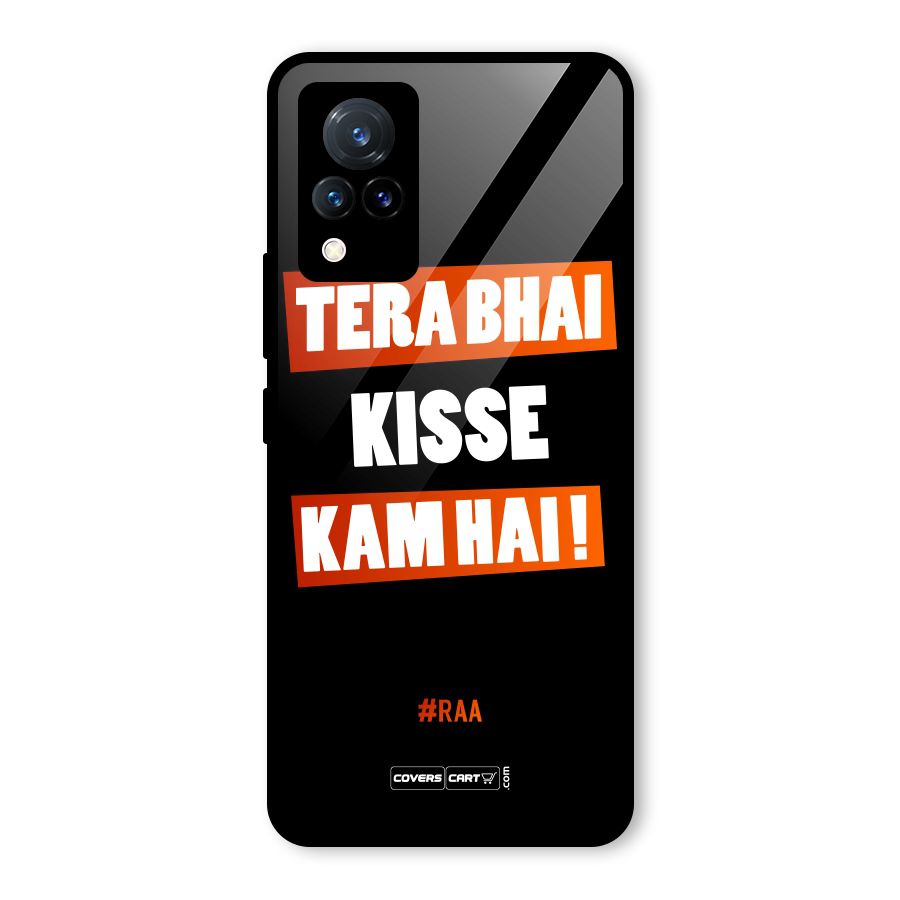 Tera Bhai Raftaar Glass Back Case for Vivo V21 5G