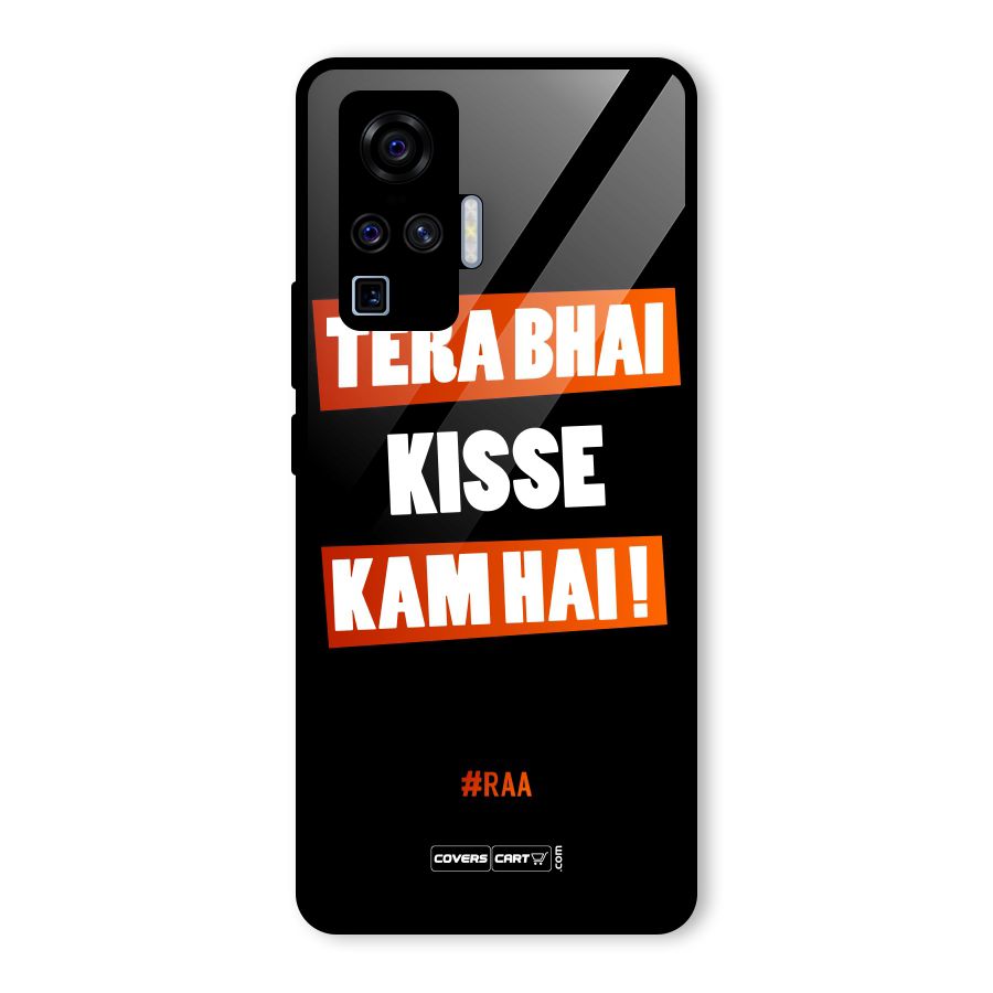 Tera Bhai Raftaar Glass Back Case for Vivo X50 Pro