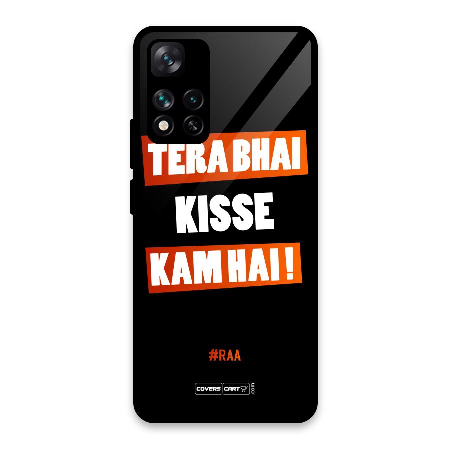 Tera Bhai Raftaar Glass Back Case for Xiaomi 11i HyperCharge 5G