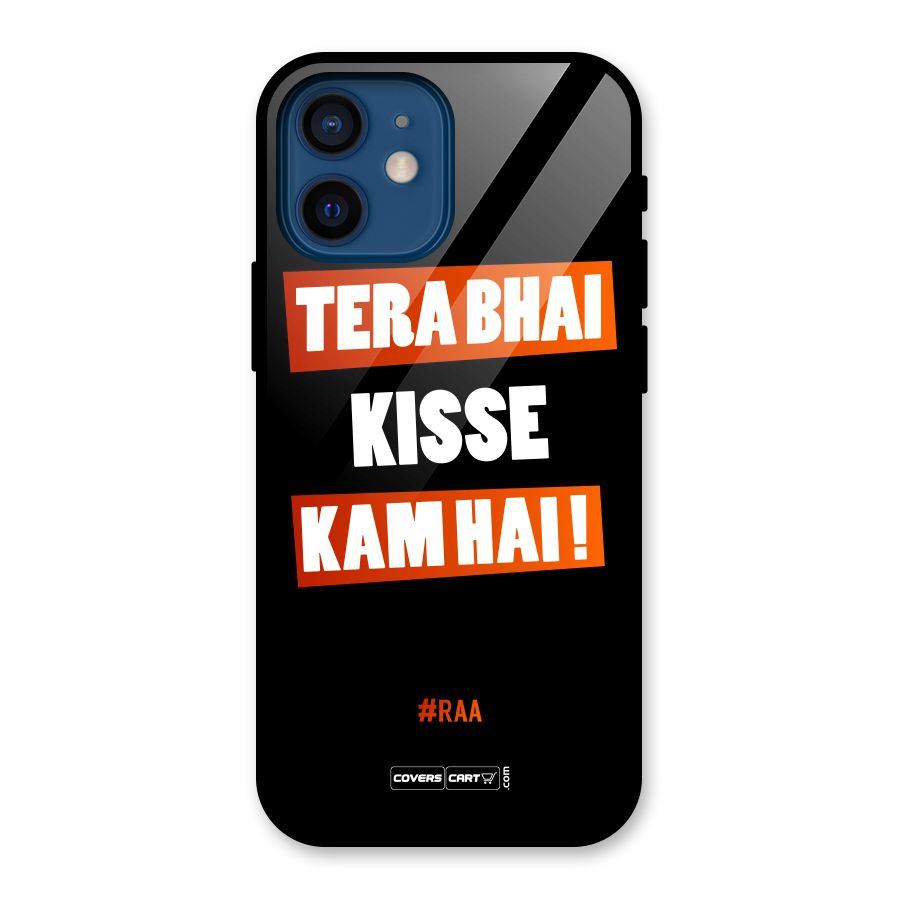 Tera Bhai Raftaar Glass Back Case for iPhone 12 Mini