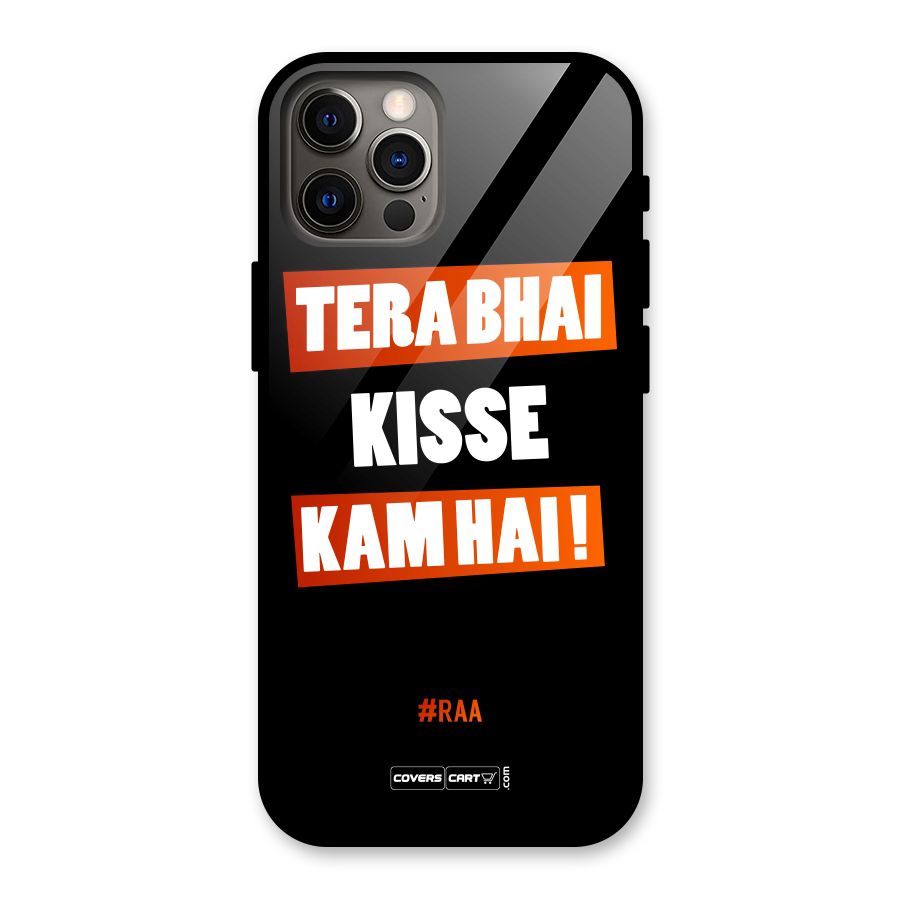 Tera Bhai Raftaar Glass Back Case for iPhone 12 Pro