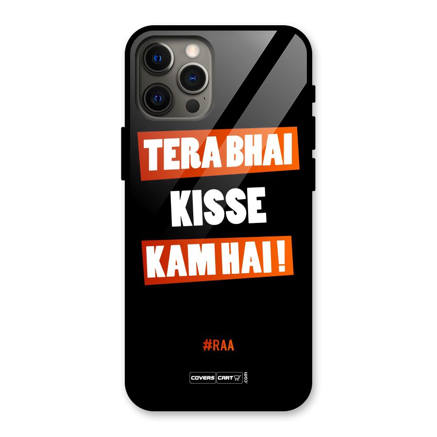 Tera Bhai Raftaar Glass Back Case for iPhone 12 Pro Max