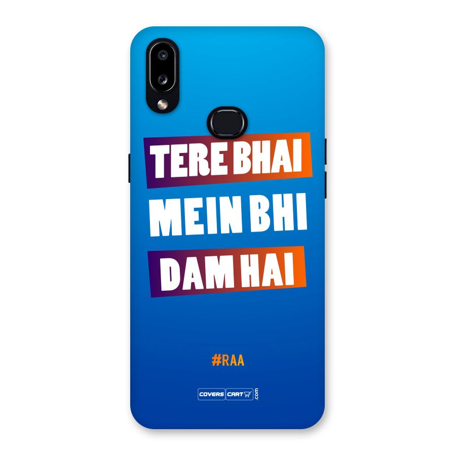 Tere Bhai Me Bhi Dam Hai Back Case for Galaxy A10s