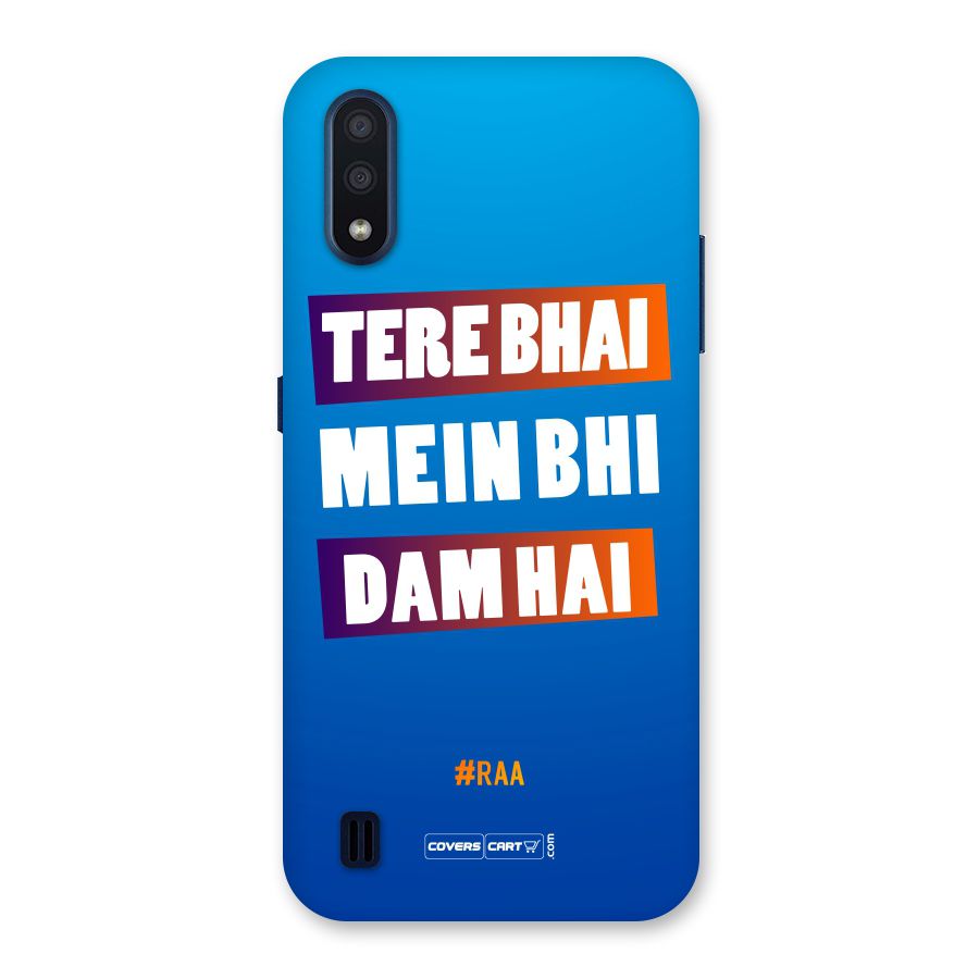 Tere Bhai Me Bhi Dam Hai Back Case for Galaxy M01