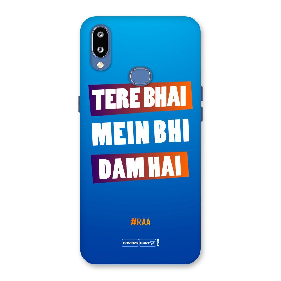 Tere Bhai Me Bhi Dam Hai Back Case for Galaxy M01s