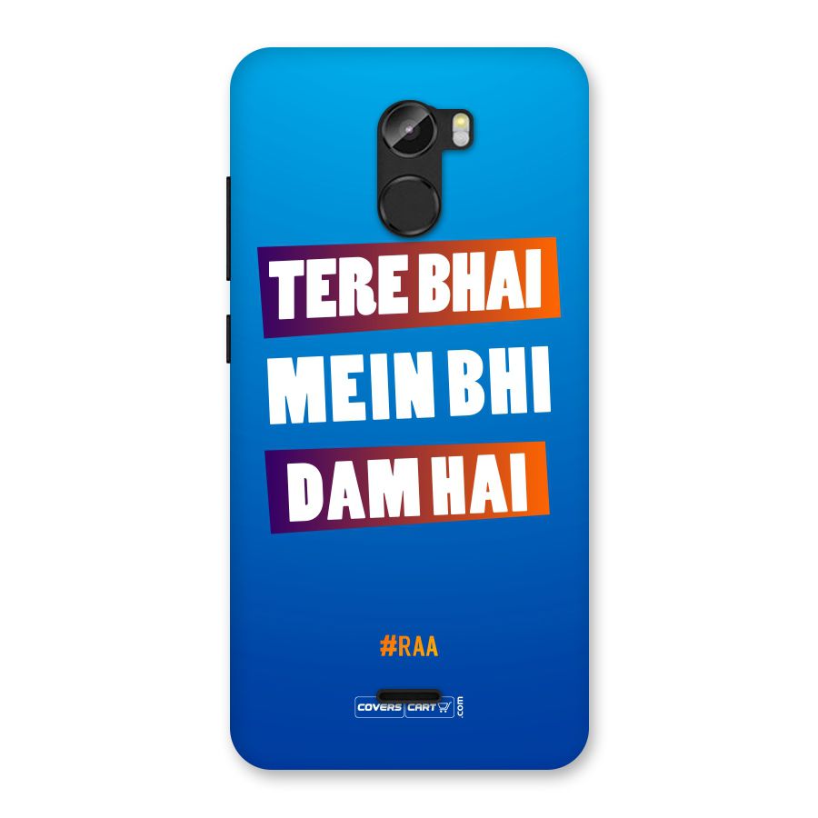 Tere Bhai Me Bhi Dam Hai Back Case for Gionee X1