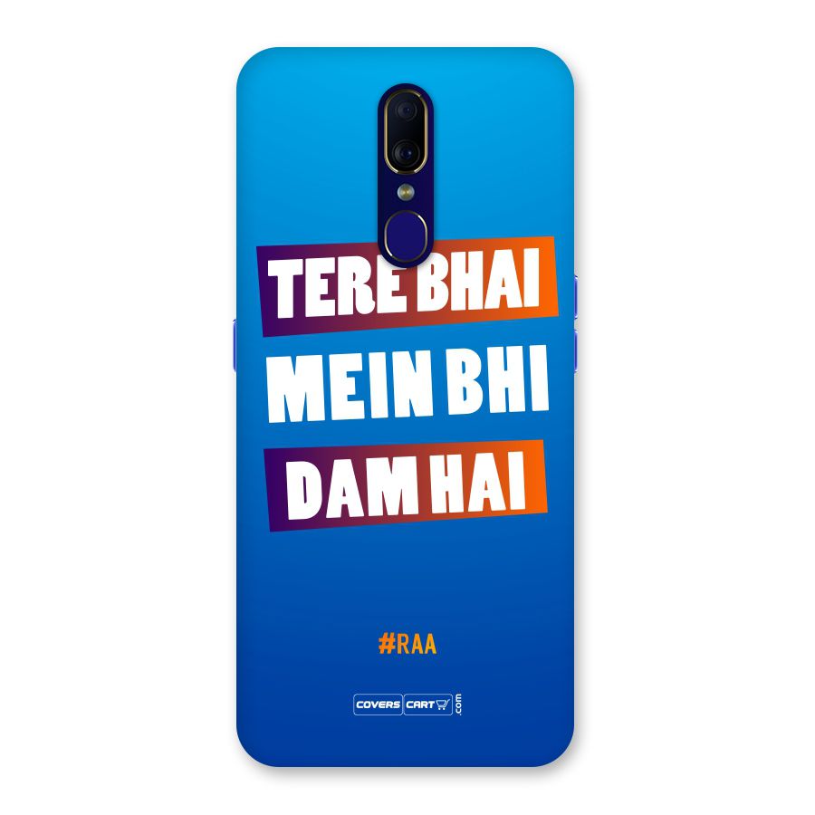 Tere Bhai Me Bhi Dam Hai Back Case for Oppo A9