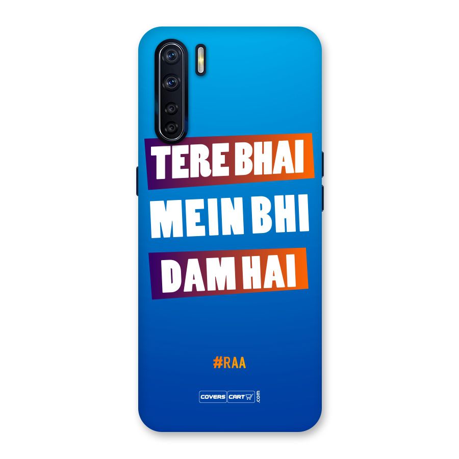 Tere Bhai Me Bhi Dam Hai Back Case for Oppo F15