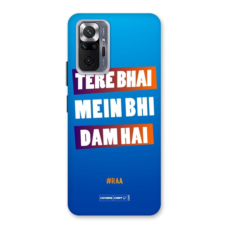 Tere Bhai Me Bhi Dam Hai Back Case for Redmi Note 10 Pro Max