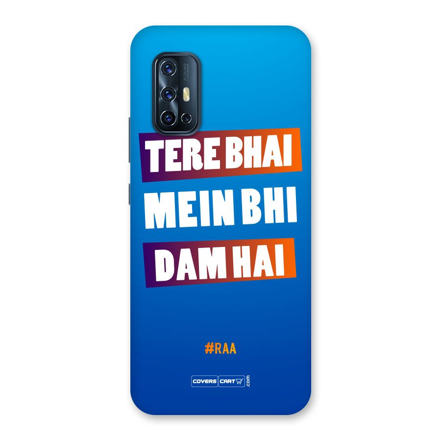 Tere Bhai Me Bhi Dam Hai Back Case for Vivo V17