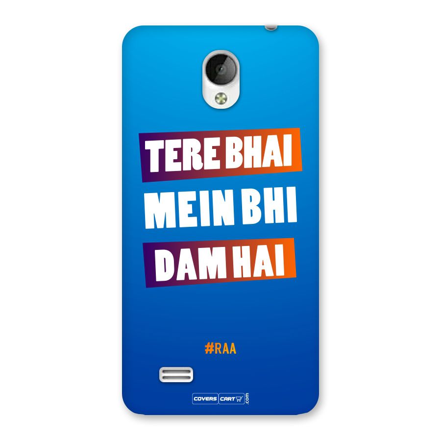 Tere Bhai Me Bhi Dam Hai Back Case for Vivo Y21