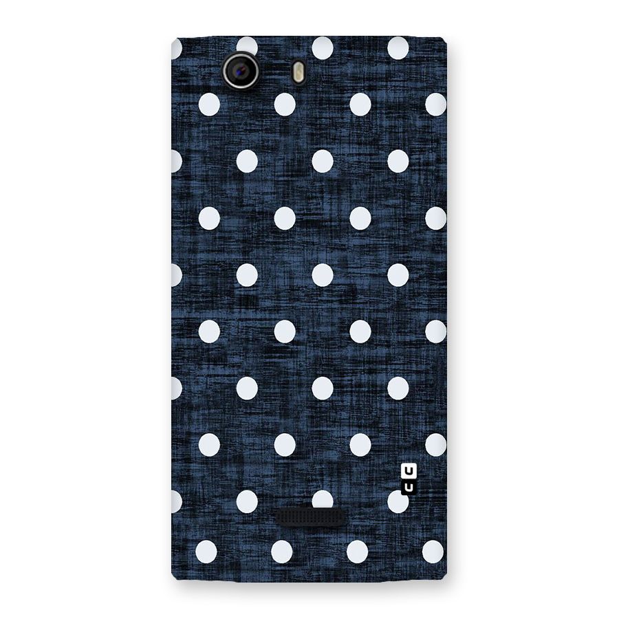 Textured Dots Back Case for Canvas Nitro 2 E311