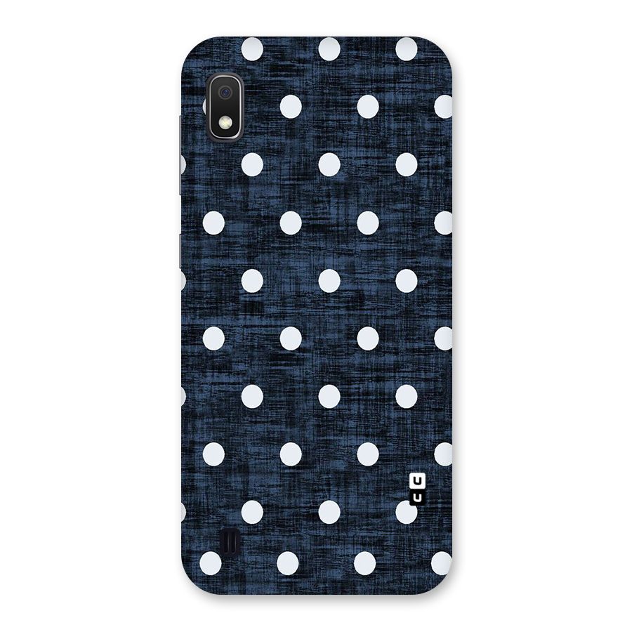 Textured Dots Back Case for Galaxy A10