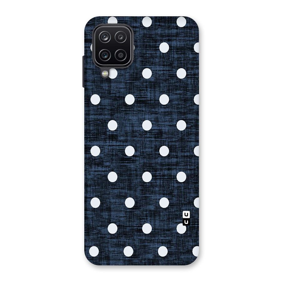 Textured Dots Back Case for Galaxy A12