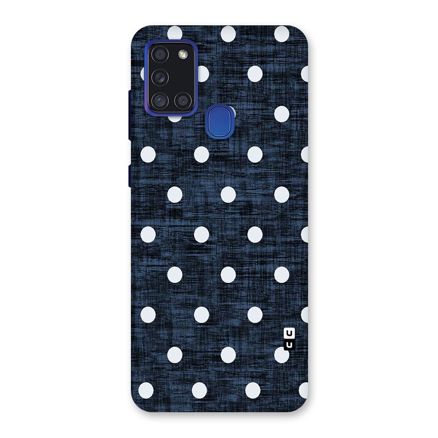 Textured Dots Back Case for Galaxy A21s