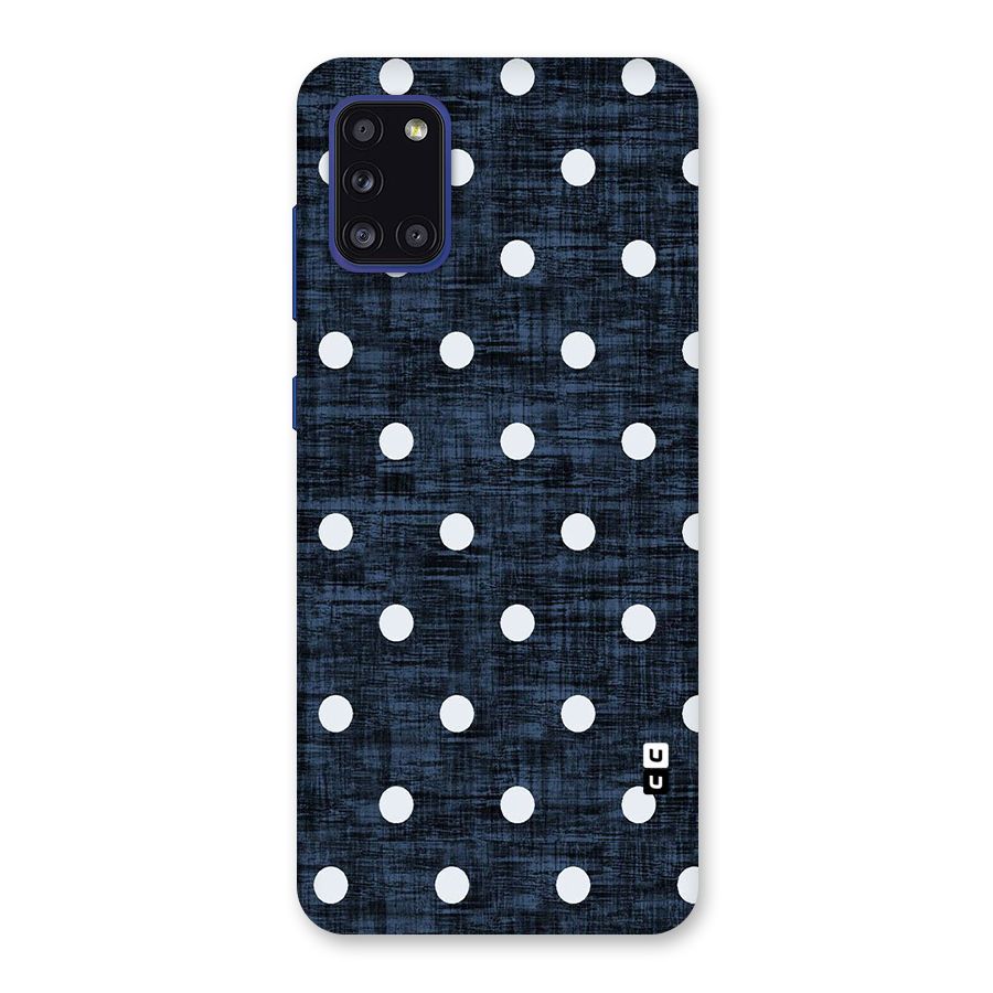 Textured Dots Back Case for Galaxy A31