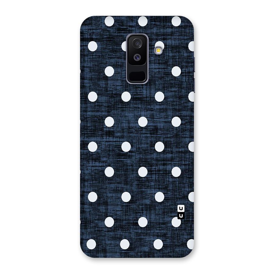 Textured Dots Back Case for Galaxy A6 Plus
