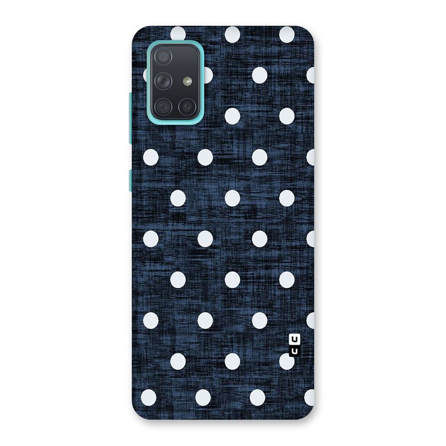 Textured Dots Back Case for Galaxy A71