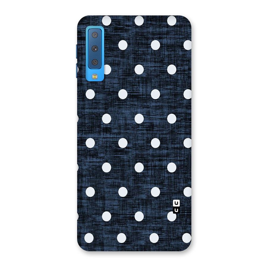Textured Dots Back Case for Galaxy A7 (2018)