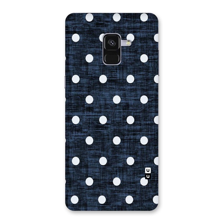 Textured Dots Back Case for Galaxy A8 Plus