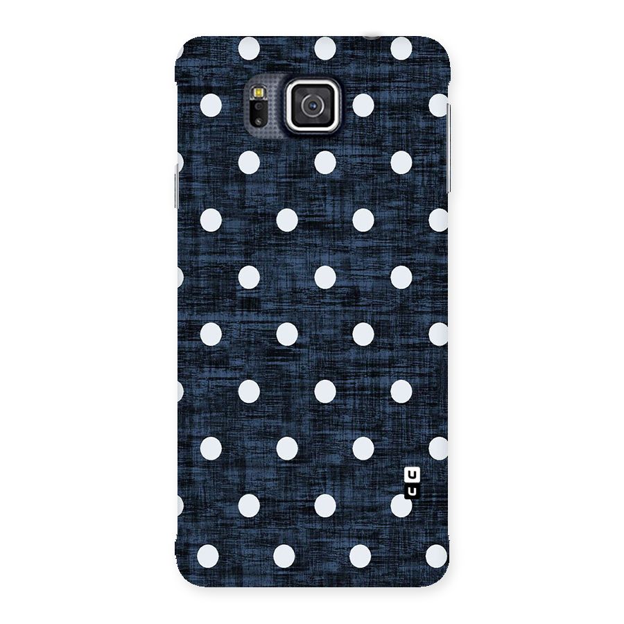 Textured Dots Back Case for Galaxy Alpha