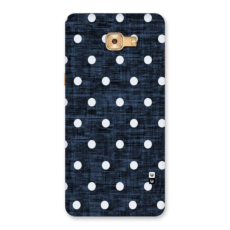 Textured Dots Back Case for Galaxy C9 Pro