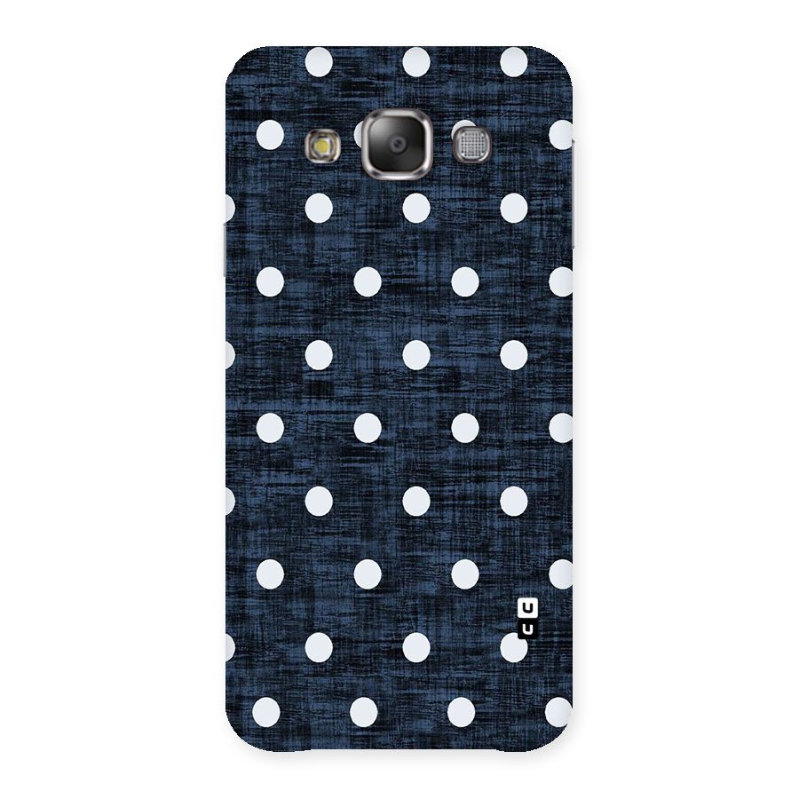Textured Dots Back Case for Galaxy E7