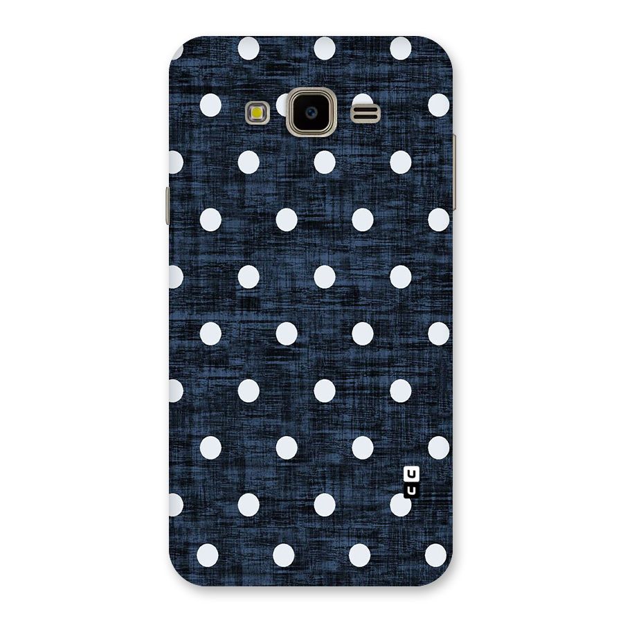 Textured Dots Back Case for Galaxy J7 Nxt