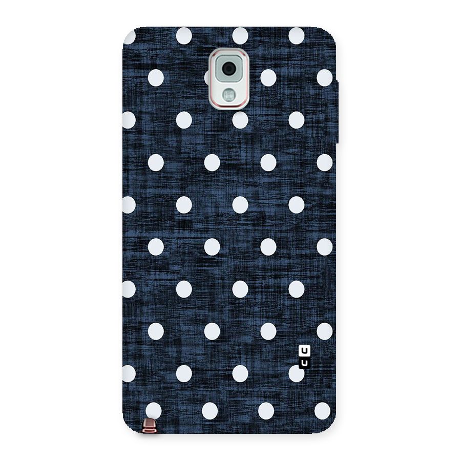 Textured Dots Back Case for Galaxy Note 3