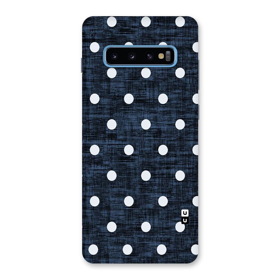 Textured Dots Back Case for Galaxy S10 Plus