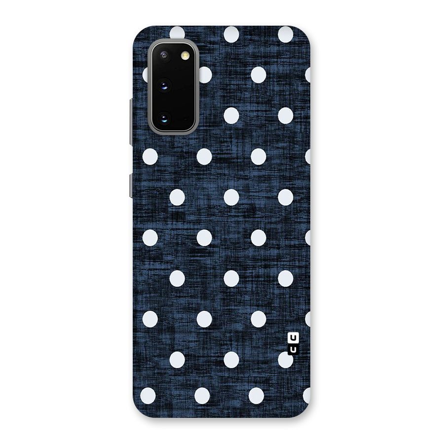 Textured Dots Back Case for Galaxy S20