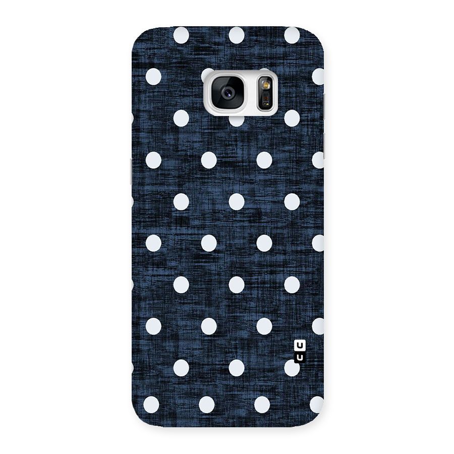Textured Dots Back Case for Galaxy S7 Edge