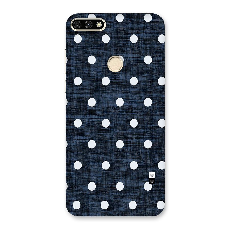 Textured Dots Back Case for Honor 7A