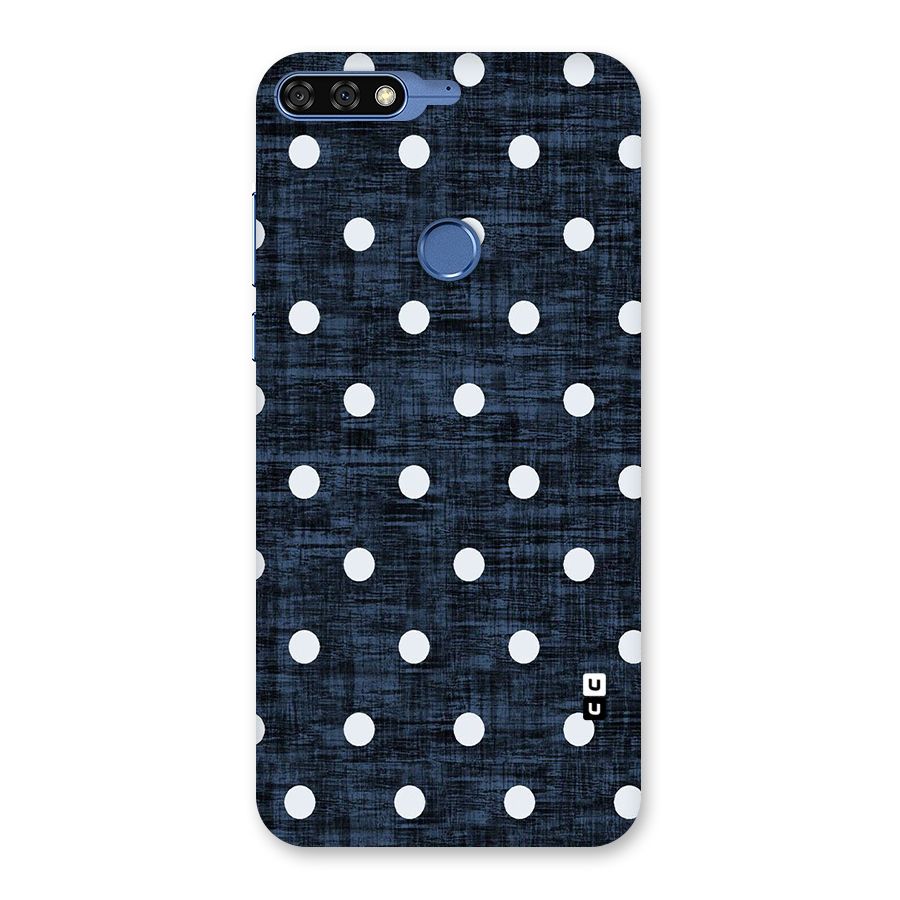Textured Dots Back Case for Honor 7C