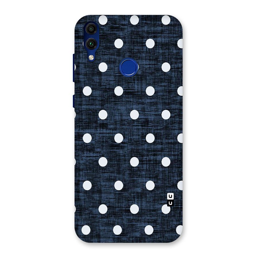 Textured Dots Back Case for Honor 8C