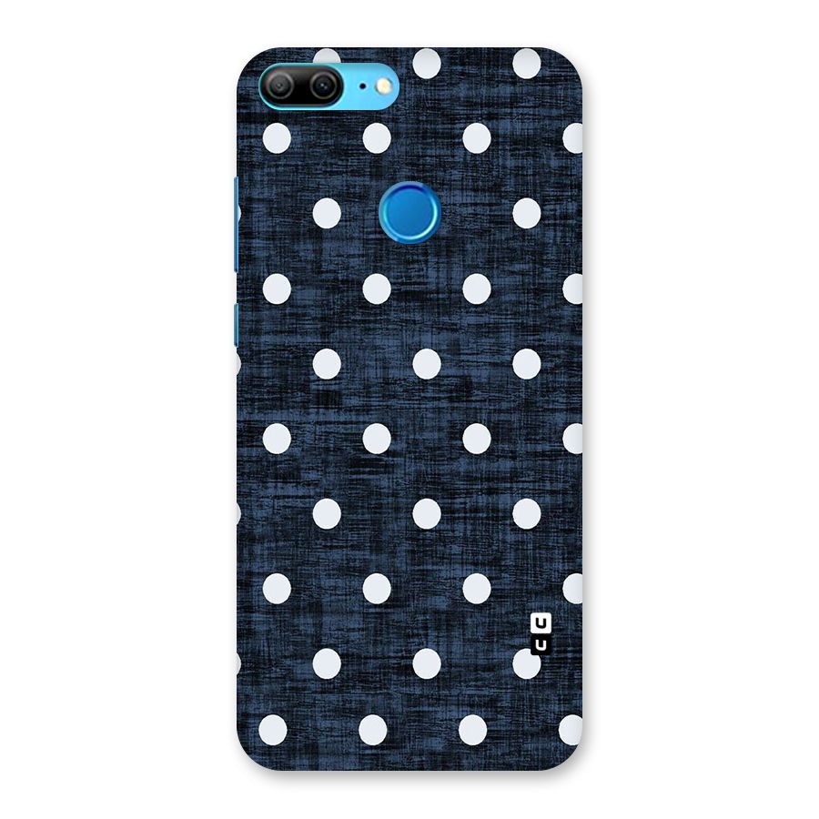 Textured Dots Back Case for Honor 9 Lite