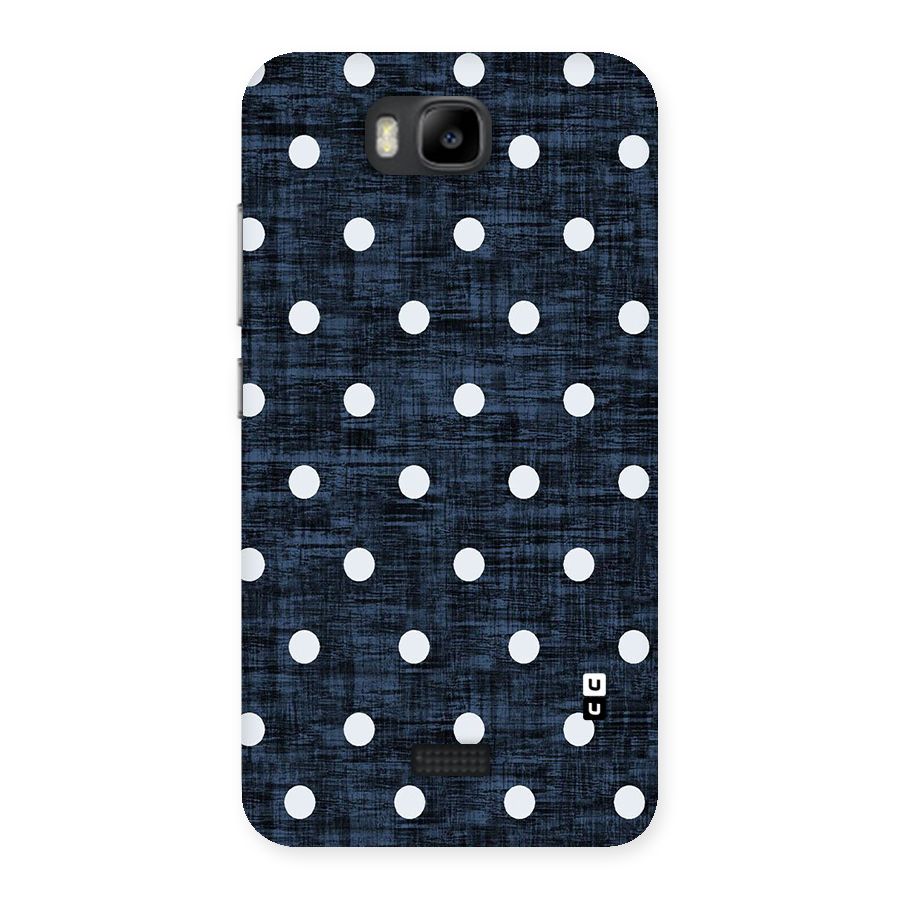Textured Dots Back Case for Honor Bee