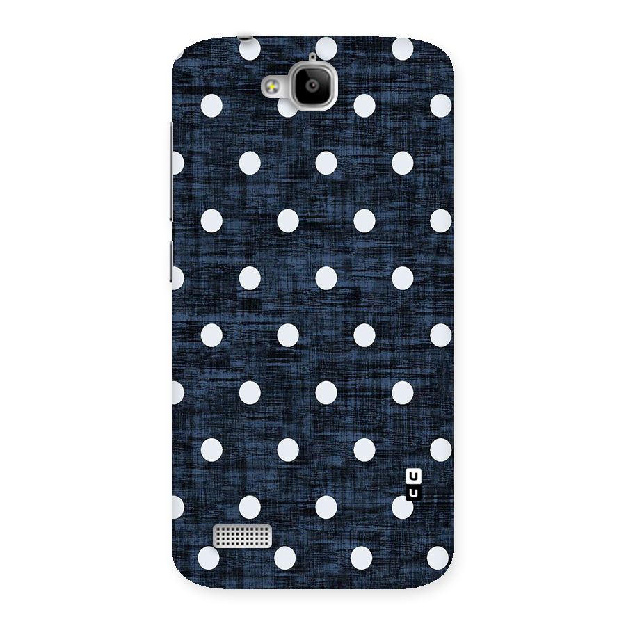 Textured Dots Back Case for Honor Holly