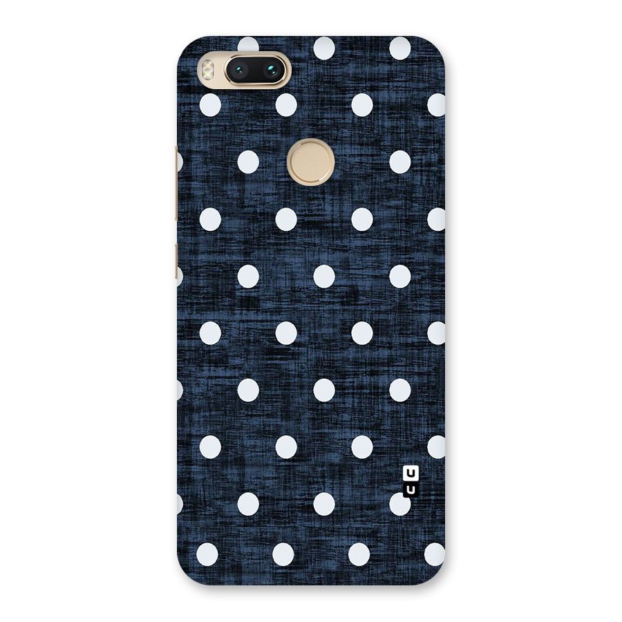 Textured Dots Back Case for Mi A1