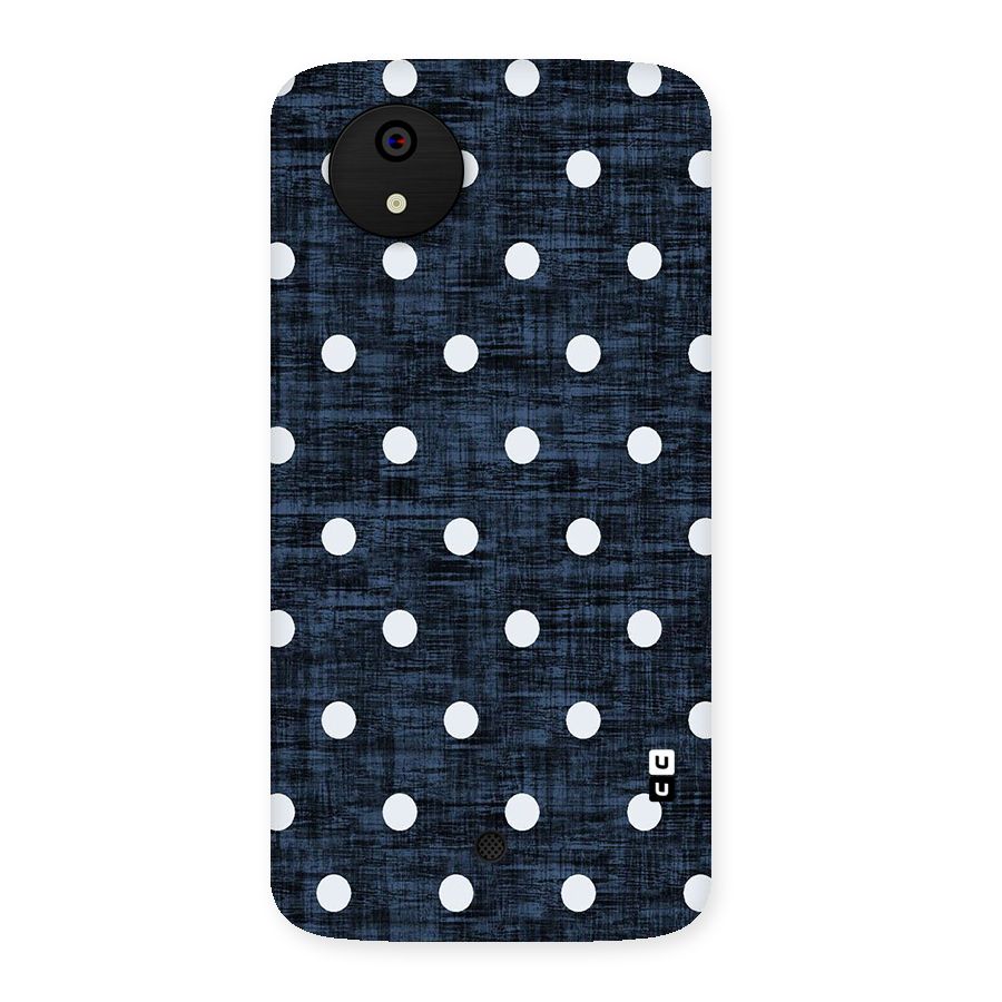 Textured Dots Back Case for Micromax Canvas A1