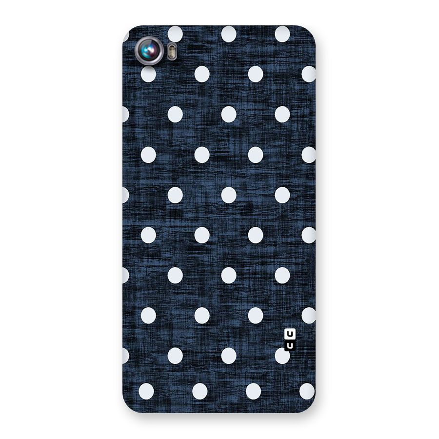 Textured Dots Back Case for Micromax Canvas Fire 4 A107