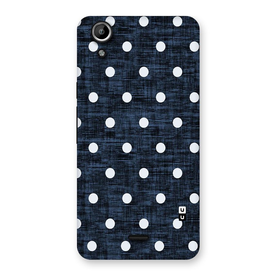 Textured Dots Back Case for Micromax Canvas Selfie Lens Q345