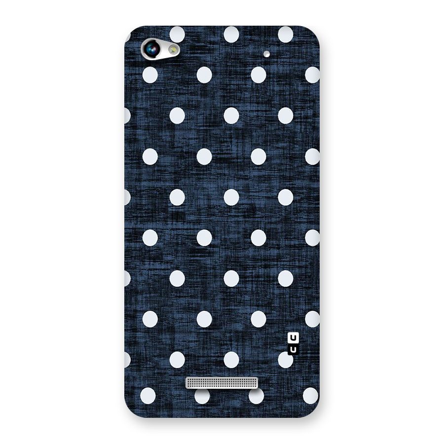 Textured Dots Back Case for Micromax Hue 2