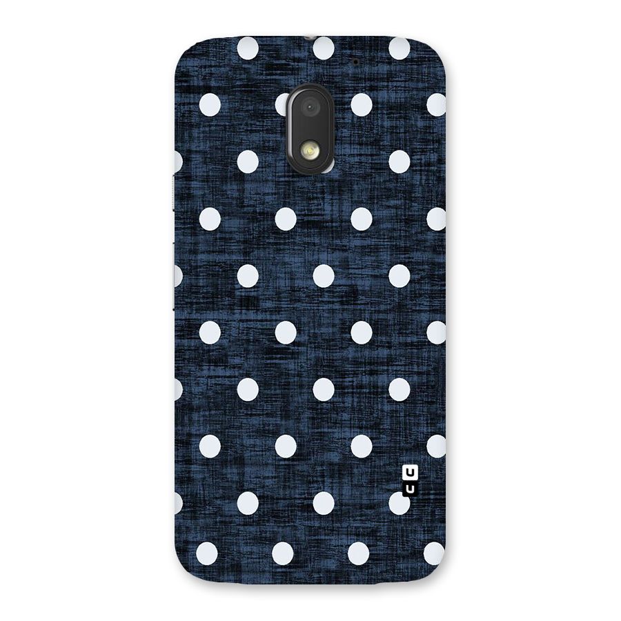 Textured Dots Back Case for Moto E3 Power