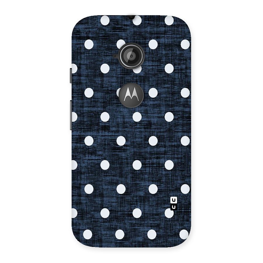 Textured Dots Back Case for Moto E 2nd Gen
