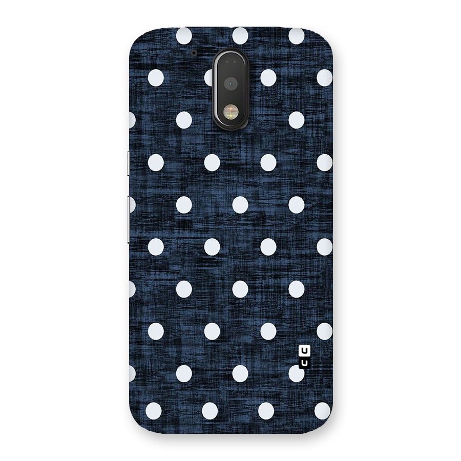 Textured Dots Back Case for Motorola Moto G4