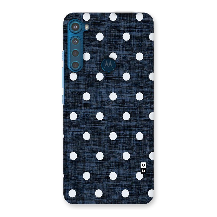 Textured Dots Back Case for Motorola One Fusion Plus