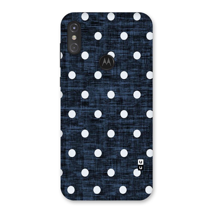 Textured Dots Back Case for Motorola One Power